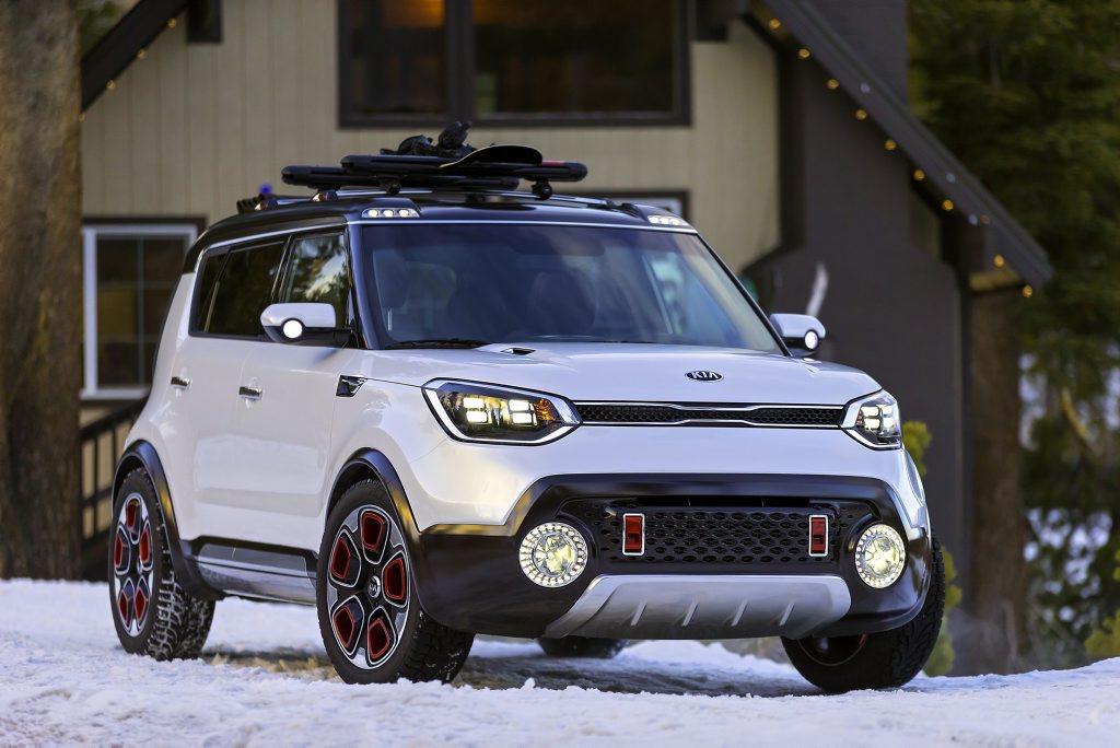 The Kia Trail’ster e-AWD. The Kia Trail’ster e-AWD.